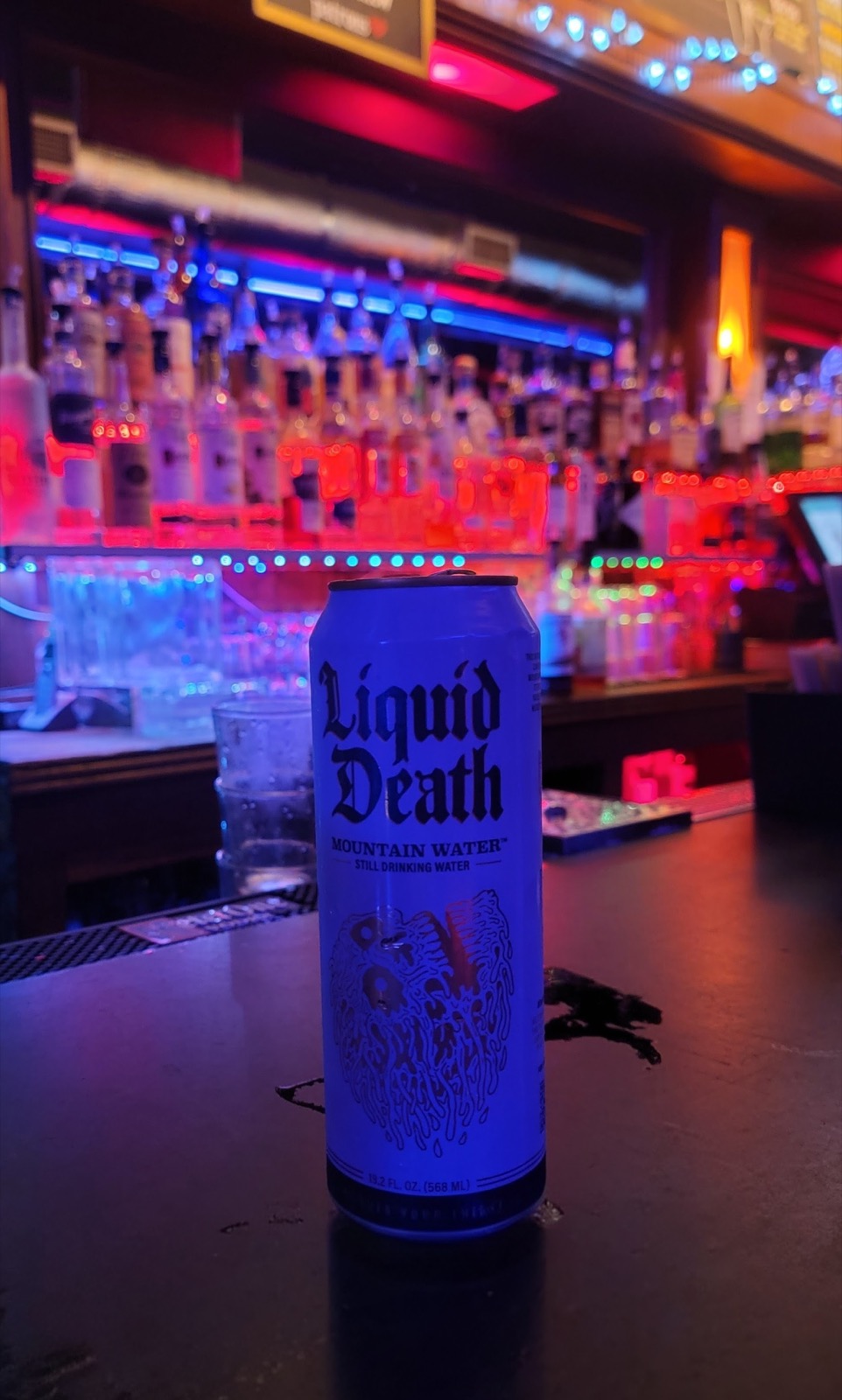 Liquid Death canned water