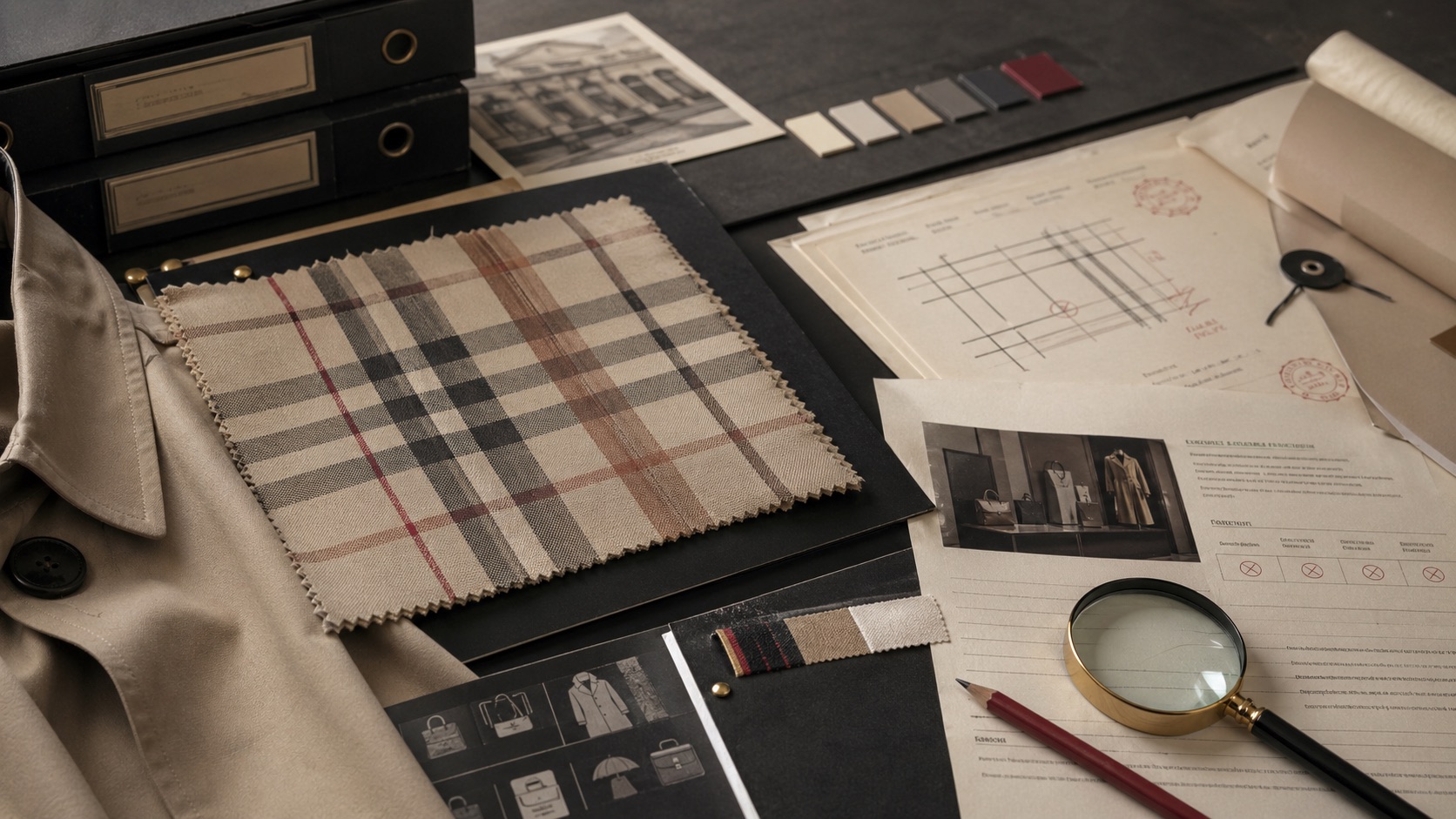 Burberry editorial visual