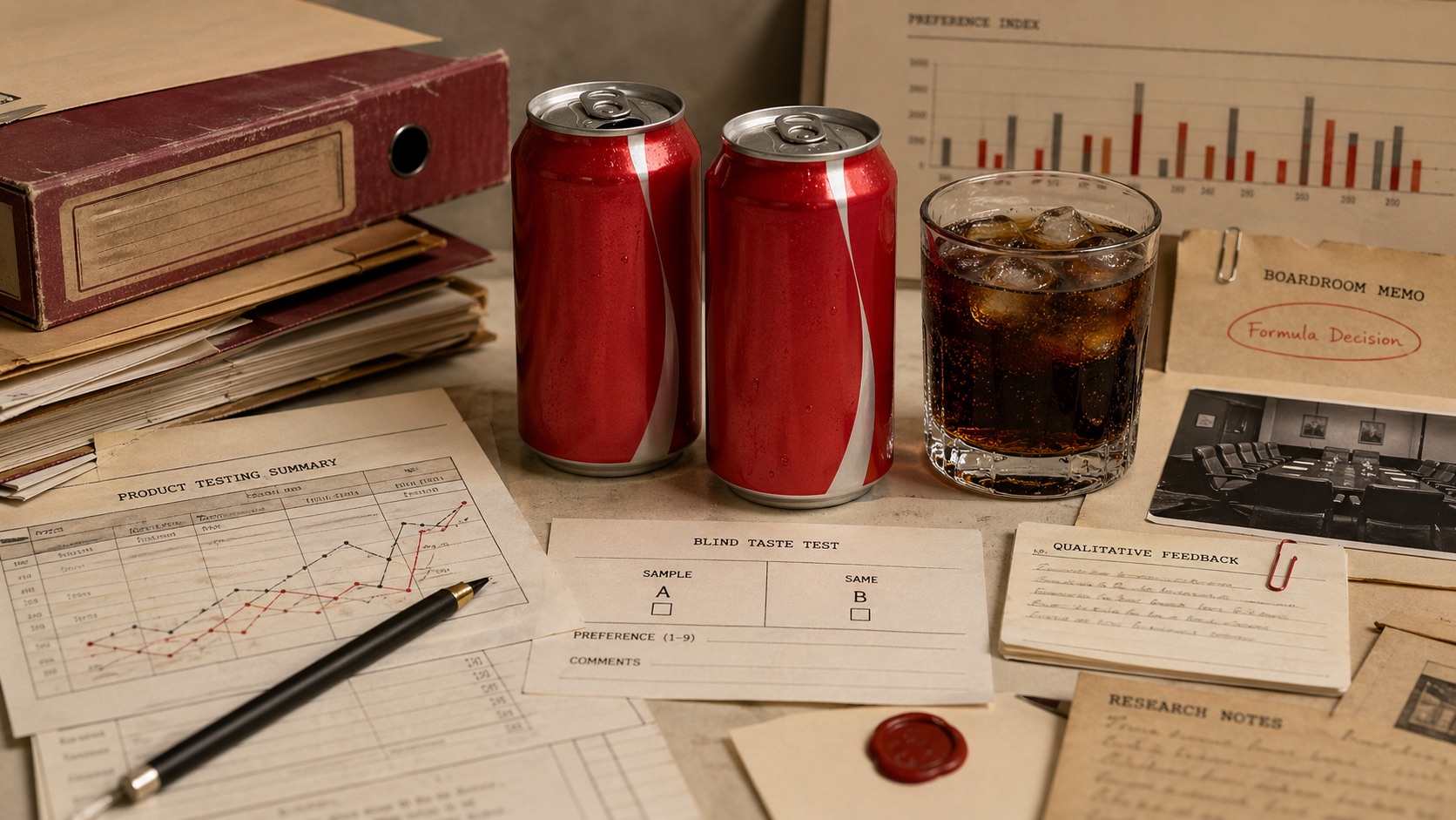 Anonymous cola formula decision study